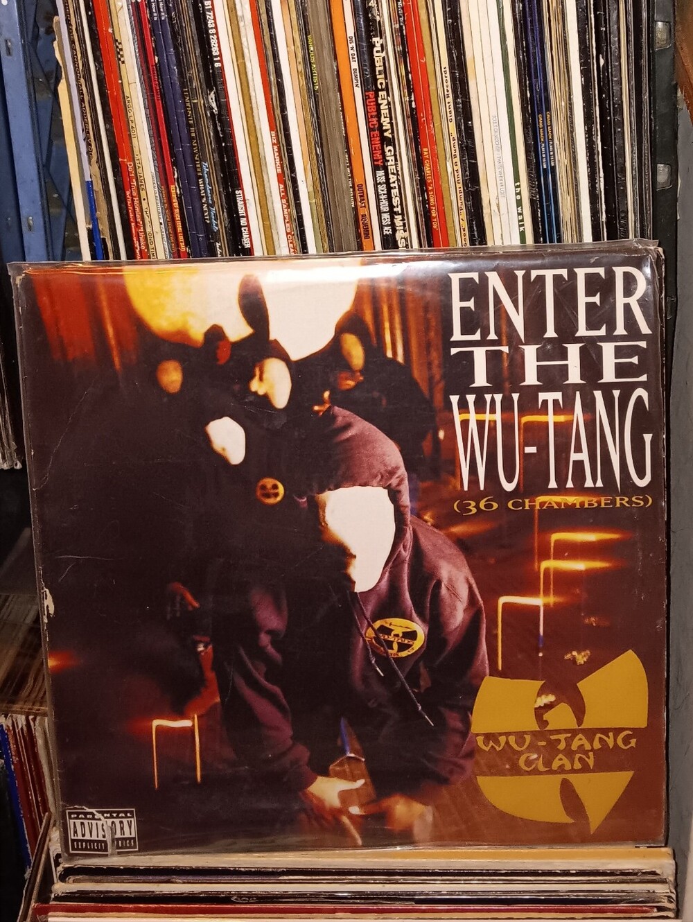 Wu-Tang Clan - Enter The Wu-Tang (36 Chambers) (LP, Album, SRC)Media: Poor (P)
